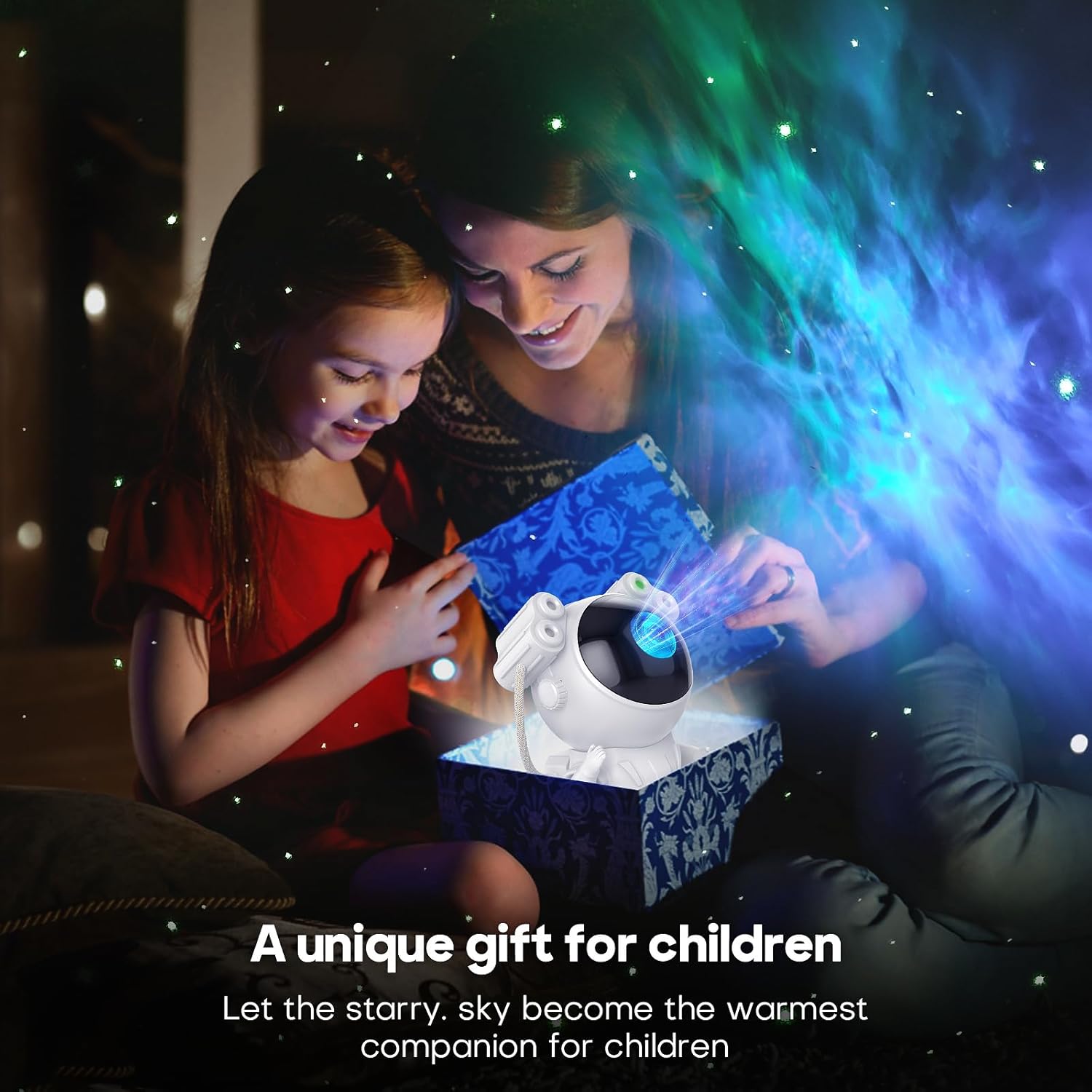 Astronaut Light Projector with Nebula, Astronaut Galaxy Star Projector Starry Night Light, Timer & Remote Control, Bedroom Ceiling Projector, Best Gifts for Children & Adults